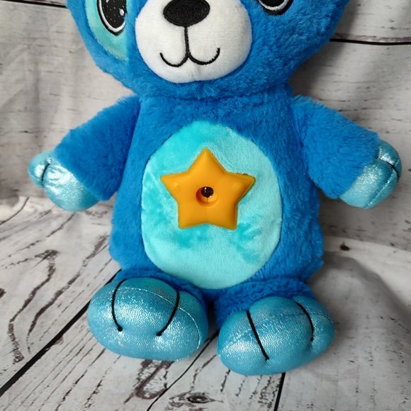 Star Belly Dream Lites Cuddly Puppy Blue Dog Plush Projection Lights Star Tested - Picture 3 of 9